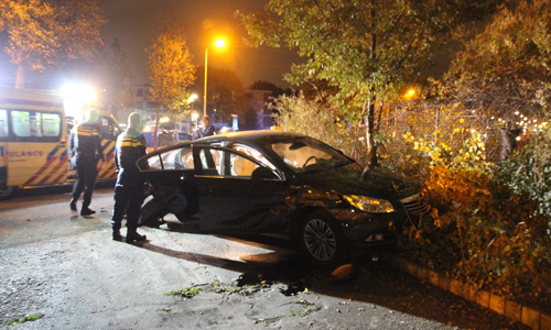 27 oktober Aanhouding na zwaar eenzijdig ongeluk Neherkade Den Haag