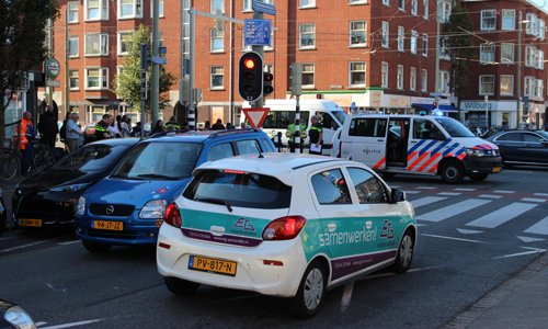 27 september Kinderen aangereden door auto op zebrapad Lorentzplein Den Haag