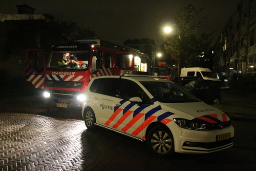 7 oktober Verwarde man mee met politie na brandstichting in eigen woning Rietveen Den Haag