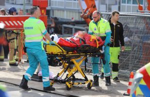 Gewonde bij bedrijfsongeval Prinses Beatrixlaan Delft/Rijswijk