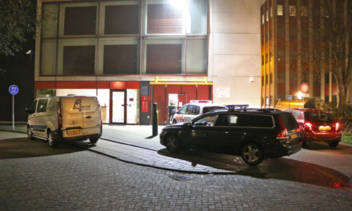 23 oktober Politie arresteert twee (vermoedelijke) inbrekers in pand van Shurgard Karrepad Delft