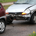 Kop-staart aanrijding Buitenhofdreef