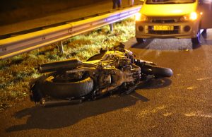 Gewonde na ongeval met motor A13 Den Haag