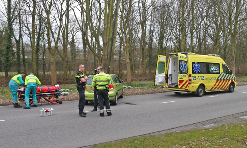 10 maart Prinses Beatrixlaan afgesloten door ongeval met auto Prinses Beatrixlaan Rijswijk