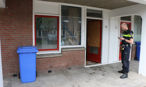 15 juni Verwarde man laat woning onder water lopen Watersnipstraat Delft