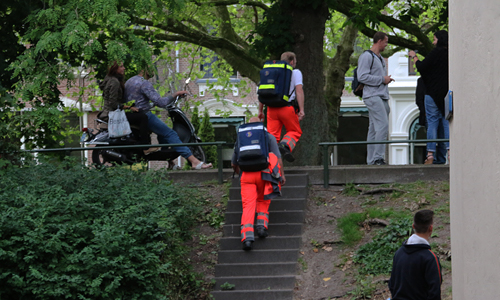 22 mei Gewonde bij steekvlam Verwersdijk Delft
