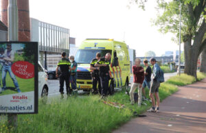 Wielrenner lichtgewond bij aanrijding met fietser Rotterdamseweg Delft