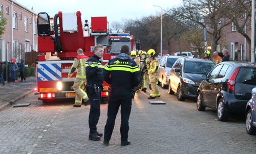 26 november Vele sirenes in De Lier door schoorsteenbrand Van Swietenstraat De Lier