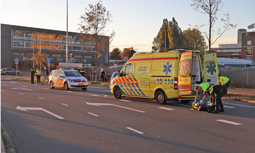 28 oktober Motorrijder zwaargewond na eenzijdig ongeval Supernovaweg Den Haag
