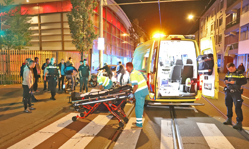 16 september Man gewond na val met scootmobiel Hobbemastraat Den Haag