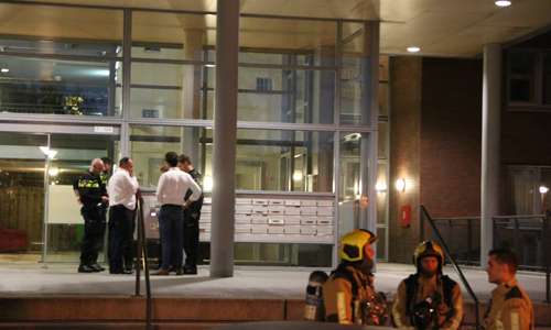 8 november Bewoonster ademt rook in bij brand in senioren woning Polanenhof Den Haag