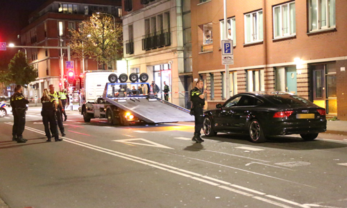 26 september Politie lost waarschuwingsschot na bedreiging Hoefkade Den Haag