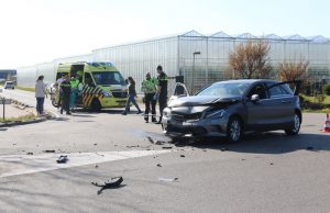 Flinke schade bij ongeval tussen twee voertuigen Coldenhovelaan De Lier
