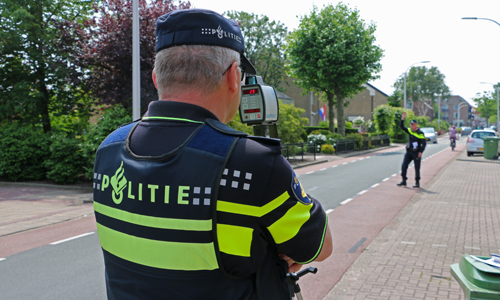 17 juni Preventieve snelheidscontrole na klachten bewoners Dijkhoornseweg Den Hoorn