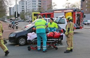 Gewonde bij aanrijding met tram Erasmusweg Den Haag