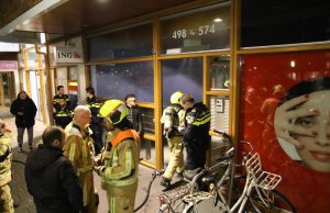 Flinke rookontwikkeling in kelder van flat Laan van Wateringseveld Den Haag