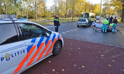 13 november Fietsster gewond bij aanrijding met auto Kerketuinenweg Den Haag