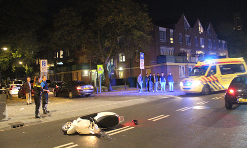 13 oktober Dronken voetganger zorgt voor aanrijding Kempstraat Den Haag