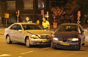 Kruispunt Voorburg deels gestremd vanwege aanrijding Prins Bernardlaan Voorburg