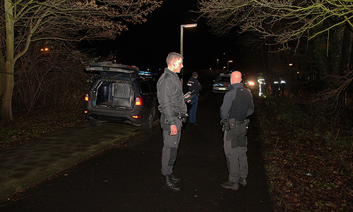 8 januari Inbreker duikt na inbraak het water in Delft