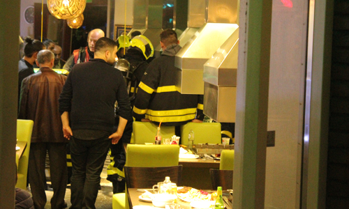 7 juni Brand in tafel van BBQ restaurant Schalk Burgerstraat Den Haag