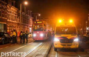 Voetganger gewond na botsing tram Regentesselaan Den Haag