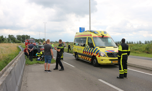 26 juni gewonde bij éénzijdig ongeval N470 Delfgauw