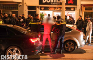 Twee aanhoudingen na verkeersruzie Paul Krugerlaan Den Haag.