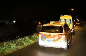 Hulpdiensten rukken groots uit voor te water geraakte personen Langelandseweg Nootdorp
