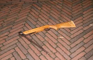 Wapen aangetroffen op straat Hippolytusbuurt Delft