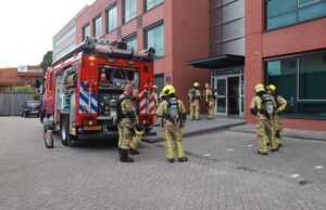 Brandje in bedrijfspand Delftechpark Delft
