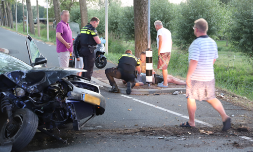 6 augustus Man zwaargewond bij éénzijdig ongeval Brasserskade Den Haag