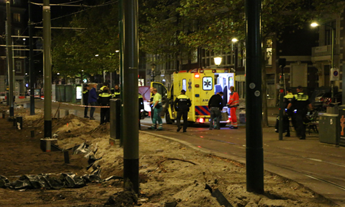 6 oktober Politie schiet man neer Stationstraat Den Haag