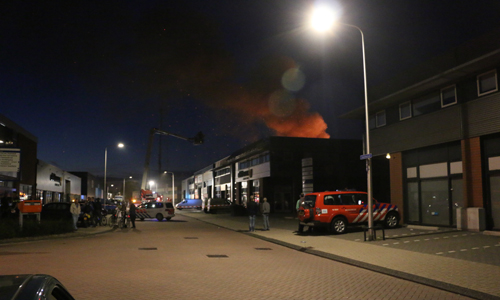 2 oktober Zeer grote brand Industriestraat Naaldwijk (video update)