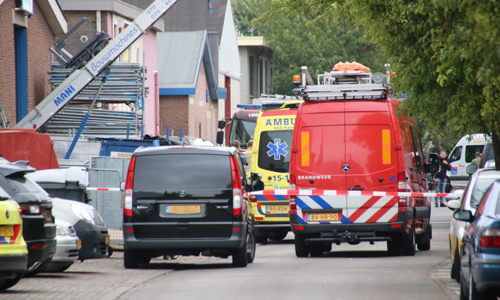 10 juli Gewonde bij incident met gevaarlijke stoffen Burgemeester van der Veldestraat Den Haag