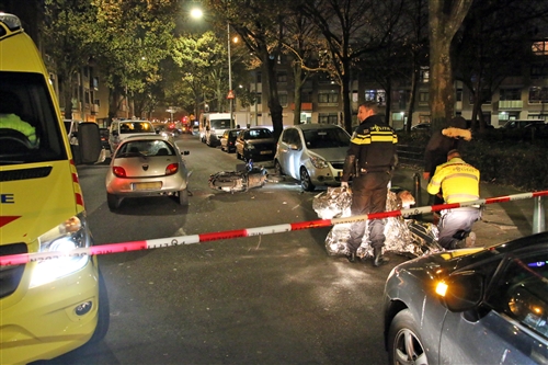 24 november Scooterrijder gewond na ongeval Ruijsdaelstraat Den Haag