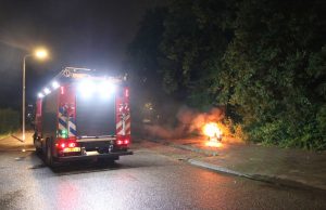 GO Sharing scooter verwoest door brand Multatuliweg Delft