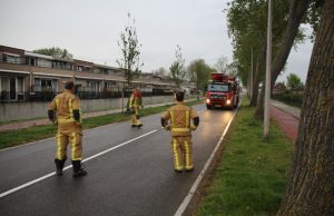 Stevige wind zorgt voor gevaarlijke situatie Verburghlaan Poeldijk