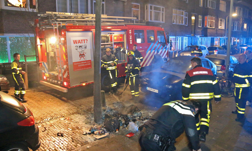 20 december Politie grijpt snel in bij brandstichting Jan ten Brinkstraat Den Haag