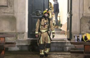 Brand veroorzaakt flinke schade in Koninklijke academie Prinsessegracht Den Haag