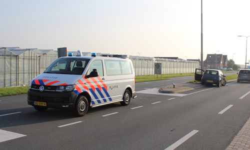 25 september Aanhouding na botsing op paal en lijnbus Monsterseweg ‘s-Gravenzande