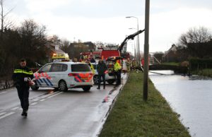 10 december Persoon overleden na te water raken met auto Katwijkerlaan Pijnacker