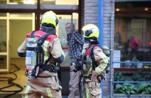 Man gewond na brand in woning Burgwal Delft
