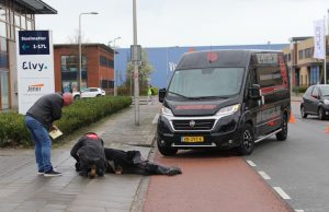 Brommerrijder gewond bij bijna aanrijding Stoelmatter Wateringen