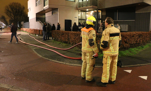 5 februari Brand in garage onder flat Dedemsvaartweg Den Haag