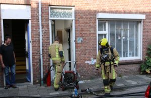 Brand in woning aan de Prins Hendrikstraat in Wateringen