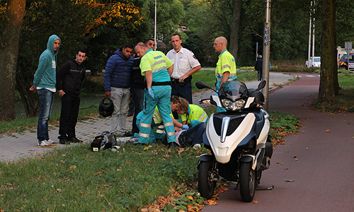 7 september Eenzijdig ongeval Westlandseweg Delft