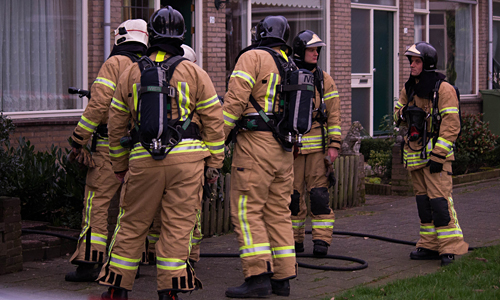 23 februari Grote schade bij woningbrand Vlaardingen