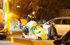 Scooterrijder flink gewond na aanrijding met auto Noordlandseweg ‘s-Gravenzande