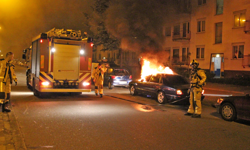 5 september Geparkeerde auto brand uit Melis Stokelaan Den Haag